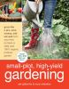 Book cover for "Small plot, high yield gardening".
