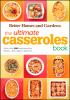 Book cover for "The ultimate casseroles book".