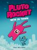 Book cover for "Pluto rocket".
