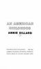 Book cover for "An American childhood".