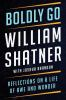 Book cover for "Boldly go".
