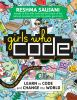 Book cover for "Girls who code".
