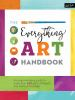 Book cover for "The everything art handbook".