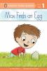 Book cover for "Max finds an egg".