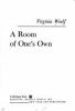 Book cover for "A room of one's own".