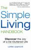 Book cover for "The simple living handbook".