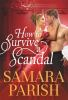 Book cover for "How to survive a scandal".