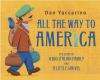 Book cover for "All the way to America".