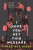 Book cover for "I hope you get this message".