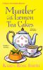 Book cover for "Murder with lemon tea cakes".
