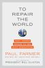 Book cover for "To repair the world".