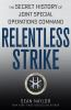 Book cover for "Relentless strike".