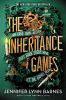 Book cover for "The inheritance games".