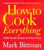 Book cover for "How to cook everything".