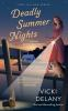 Book cover for "Deadly summer nights".