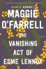 Book cover for "The vanishing act of Esme Lennox".