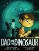 Book cover for "Dad and the dinosaur".