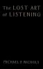 Book cover for "The lost art of listening".