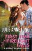Book cover for "The first time at Firelight Falls".