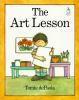 Book cover for "The art lesson".