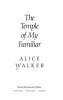 Book cover for "The temple of my familiar".