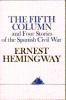 Book cover for "The fifth column and four stories of the Spanish Civil War".