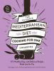 Book cover for "The ultimate Mediterranean diet cooking for one cookbook".