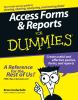 Book cover for "Access forms & reports for dummies".