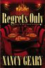 Book cover for "Regrets only".