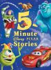 Book cover for "5-minute Disney Pixar stories".