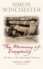 Book cover for "The meaning of everything".