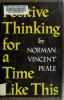 Book cover for "Positive thinking for a time like this".