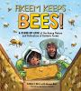 Book cover for "Akeem keeps bees!".