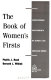 Book cover for "The book of women's firsts".