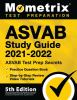 Book cover for "ASVAB study guide".