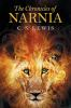 Book cover for "The chronicles of Narnia".