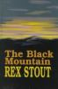 Book cover for "The black mountain".