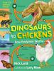 Book cover for "Dinosaurs to chickens".