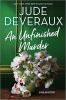 Book cover for "An unfinished murder".