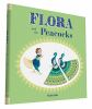 Book cover for "Flora and the peacocks".