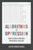 Book cover for "Algorithms of oppression".