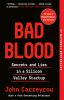 Book cover for "Bad blood".