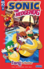 Book cover for "Sonic the Hedgehog".