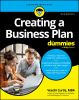 Book cover for "Creating a business plan".