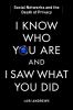 Book cover for "I know who you are and I saw what you did".