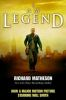 Book cover for "I am legend".