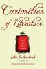 Book cover for "Curiosities of literature".