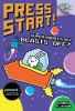 Book cover for "Super Rabbit Boy blasts off!".