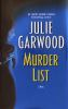 Book cover for "Murder list".
