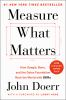 Book cover for "Measure what matters".